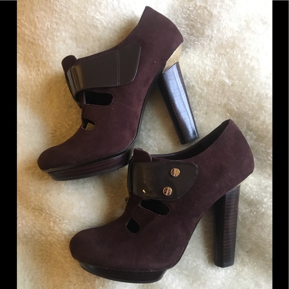 BCBGirls Shoes - Incredible BCBGirls suede platform booties!
